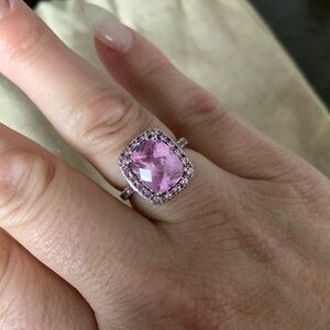 Pink Safire Ring